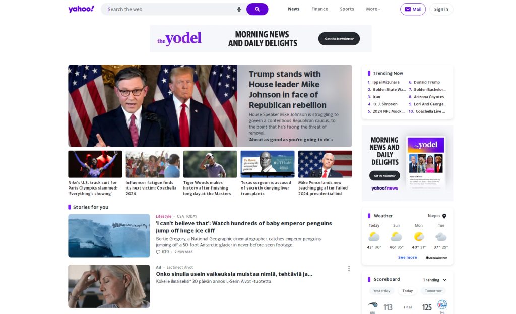 Yahoo hakukone Delimedia